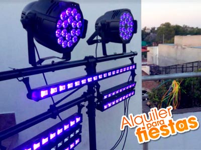 15 Barras Luminosas Luz Led Fiesta Boda Xv Años Neon Led